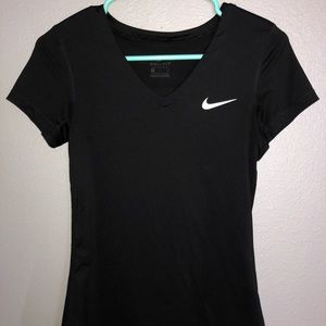Black Nike dri-fit top